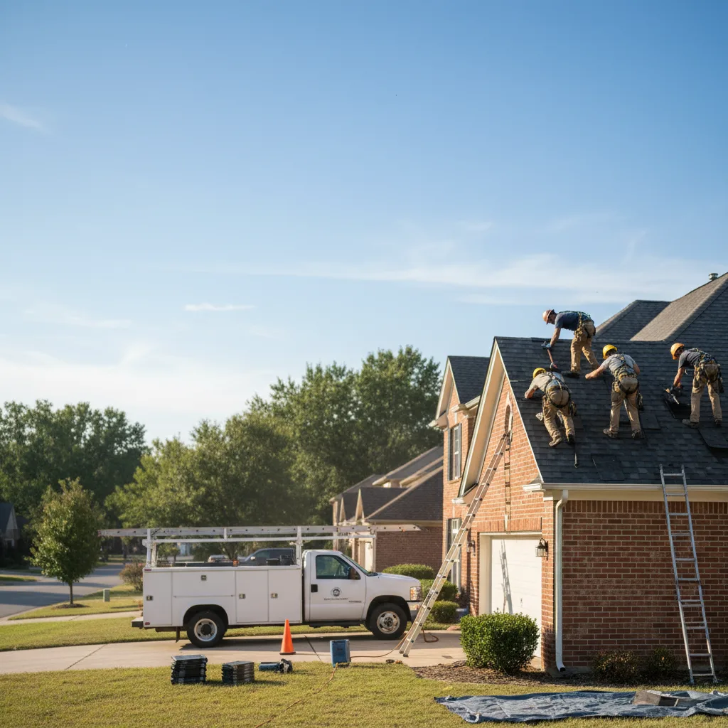 Roof Repair in Rock